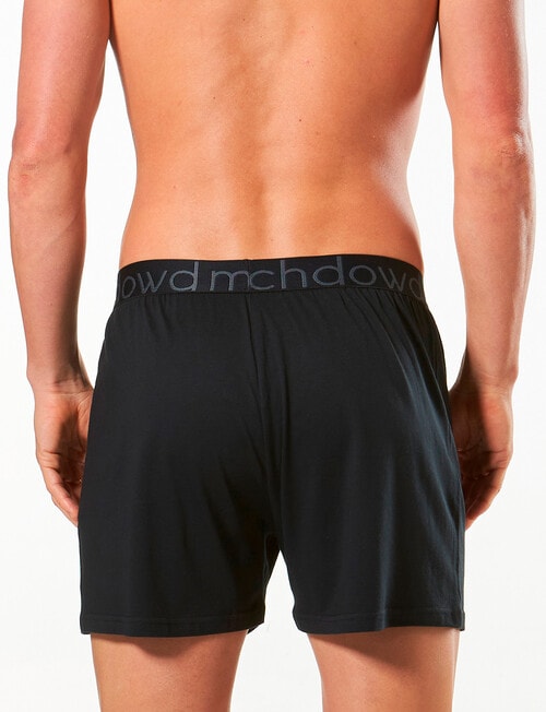 Mitch Dowd Knit Boxer Short, 3-Pack, Black & Grey product photo View 03 L