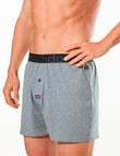 Mitch Dowd Knit Boxer Short, 3-Pack, Black & Grey product photo View 04 S
