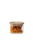 Capital Kitchen Pantry Square Glass Jar with Bamboo Lid, 500ml product photo View 02 S