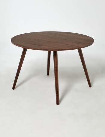 Marcello&Co Westley Round Dining Table, Walnut, 1.2m product photo