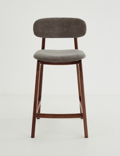 Marcello&Co Jolene Barstool, Grey product photo View 02 L