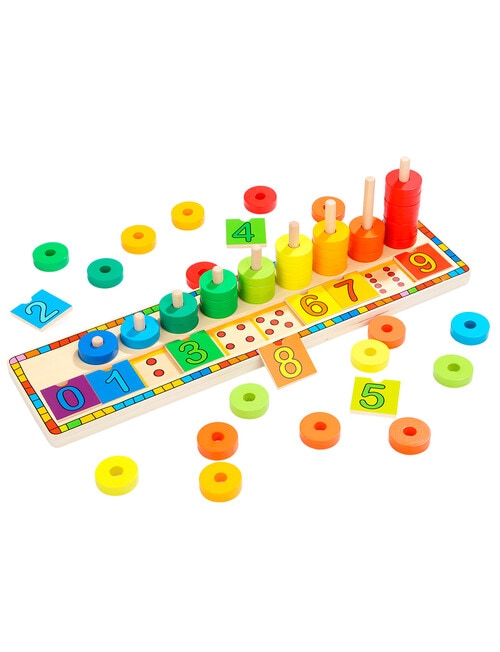 Topbright Rainbow Donuts Count & Match Numbers product photo