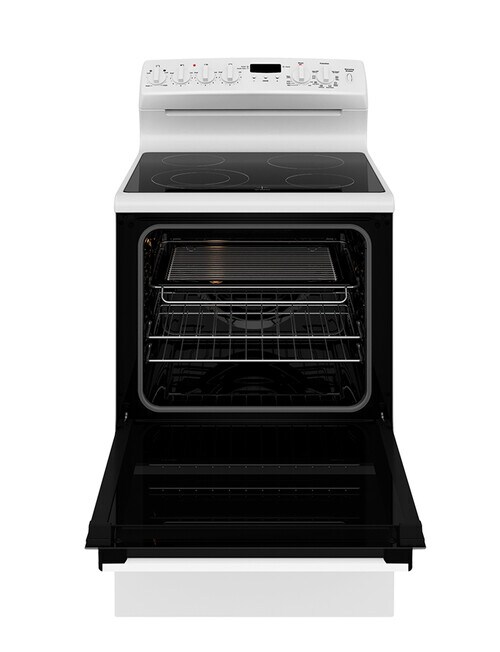 Westinghouse 60cm Electric Freestanding Cooker with Fan Forced Oven, WLE645WC product photo View 02 L