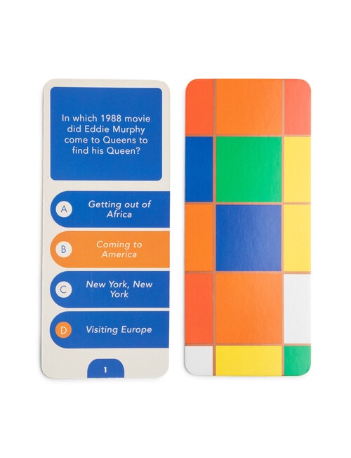 Yellow Cab 80s Pop Culture Trivia Cards product photo View 03 L