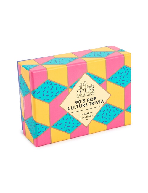 Yellow Cab 90s Pop Culture Trivia Cards product photo