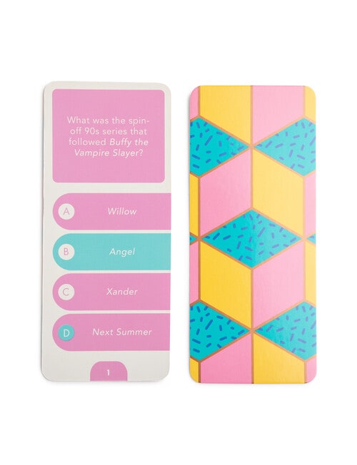 Yellow Cab 90s Pop Culture Trivia Cards product photo View 03 L