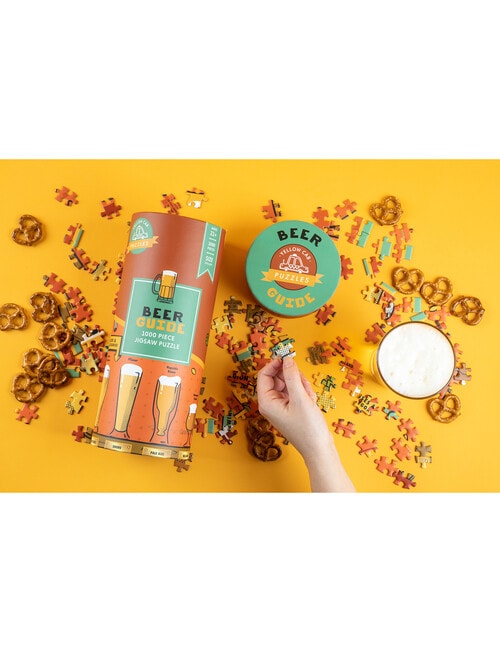 Yellow Cab Beer Jigsaw Puzzle, 1000-Piece product photo View 03 L