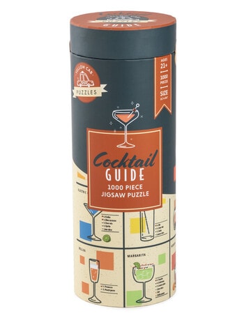 Yellow Cab Cocktail Jigsaw Puzzle, 1000-Piece product photo