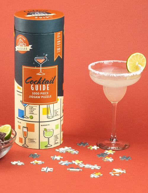 Yellow Cab Cocktail Jigsaw Puzzle, 1000-Piece product photo View 02 L