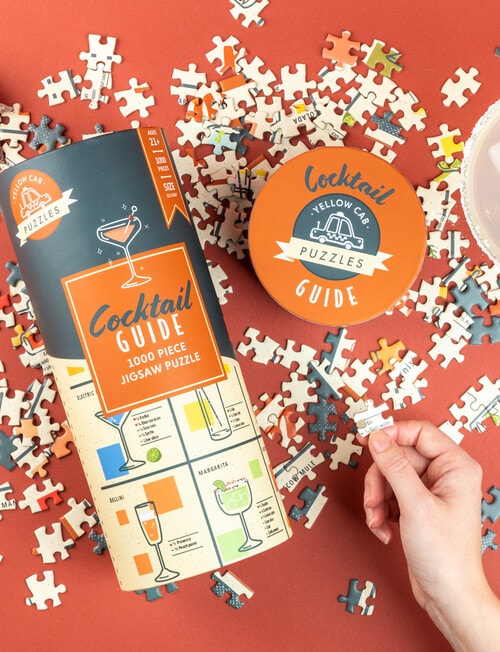 Yellow Cab Cocktail Jigsaw Puzzle, 1000-Piece product photo View 03 L