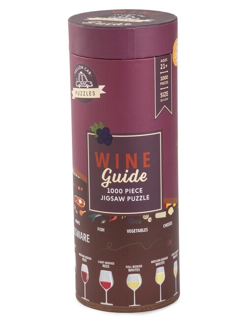 Yellow Cab Wine Jigsaw Puzzle, 1000-Piece product photo