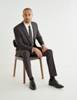 Laidlaw + Leeds Tailored Mini Check Stretch Jacket, Grey product photo View 03 S