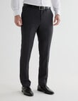 Laidlaw + Leeds Tailored Mini Check Stretch Pant, Grey product photo