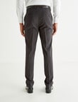 Laidlaw + Leeds Tailored Mini Check Stretch Pant, Grey product photo View 02 S