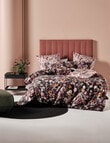 Linen House Madelyn Duvet Cover Set, Black product photo