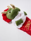 Home Of Christmas Dino Stocking product photo View 02 S