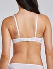 Lyric Lace Push Up Bra, White, A-D product photo View 02 S