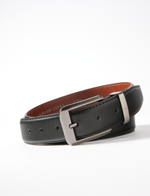 Laidlaw + Leeds Sovrano Belt, Black product photo View 02 L