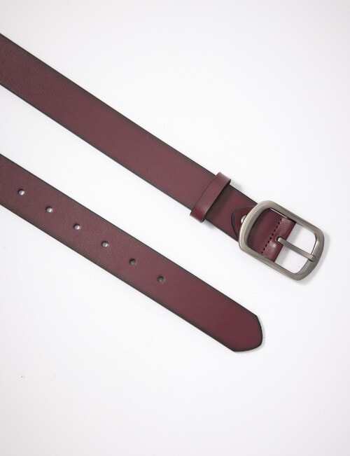 Laidlaw + Leeds Window Buckle Belt, Brown product photo View 03 L
