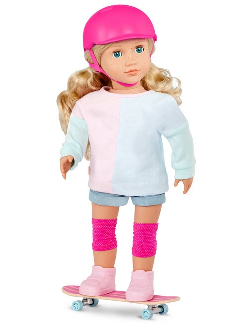 Our Generation Yanika Deluxe Doll with Skateboard product photo View 02 L