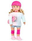 Our Generation Yanika Deluxe Doll with Skateboard product photo View 03 S