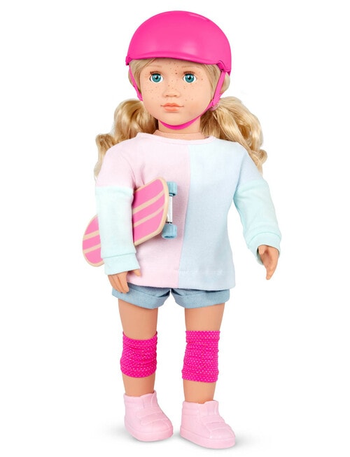 Our Generation Yanika Deluxe Doll with Skateboard product photo View 03 L