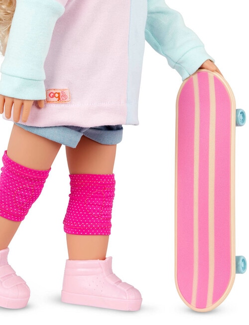 Our Generation Yanika Deluxe Doll with Skateboard product photo View 05 L