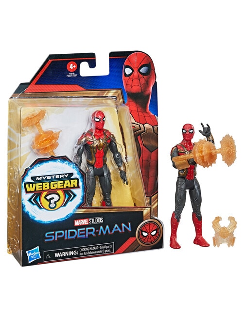 Spiderman 6-inch Mystery Web Gear Figure, Assorted product photo View 04 L
