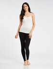 Lyric Thermals Mia Bamboo Cami, Ivory product photo View 03 S
