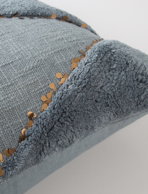 Domani Bellini Cushion, Aquamarine product photo View 02 L