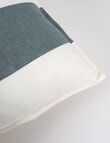 Domani Elenora European Pillowcase, Aquamarine product photo View 02 S