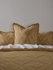Domani Alessandra European Pillowcase, Camel product photo View 02 S