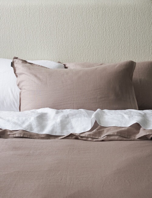 Domani Toscana Standard Pillowcase, Pair, Mahogany product photo