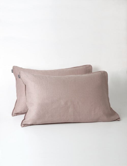 Domani Toscana Standard Pillowcase, Pair, Mahogany product photo View 02 L