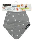 Mum 2 Mum Fashion Bandana Bib, Grey Arrows product photo