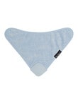 Mum 2 Mum Teething Bandana Bib, Light Blue product photo View 02 S