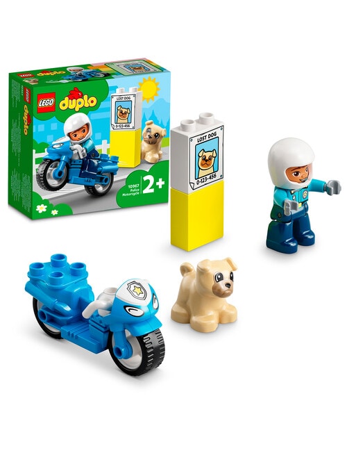 LEGO DUPLO Police Motorcycle, 10967 product photo