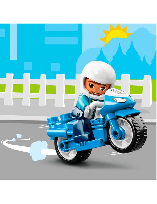 LEGO DUPLO Police Motorcycle, 10967 product photo View 04 L