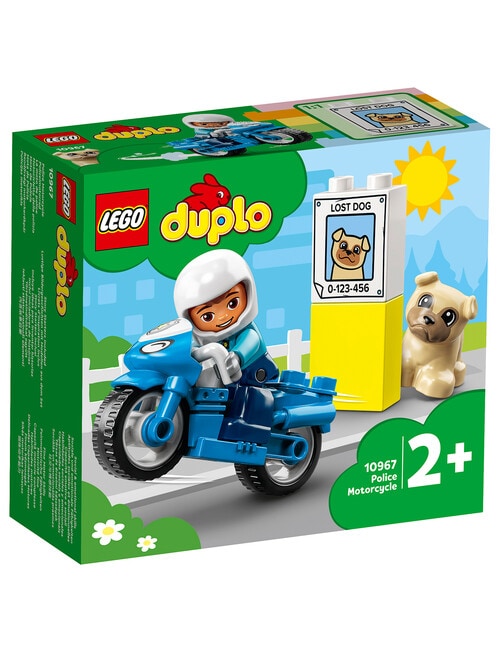 LEGO DUPLO Police Motorcycle, 10967 product photo View 08 L