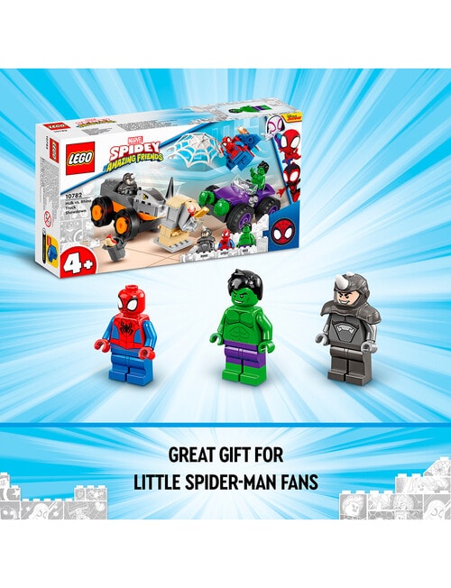 LEGO Superheroes Hulk vs. Rhino Truck Showdown, 10782 product photo View 07 L
