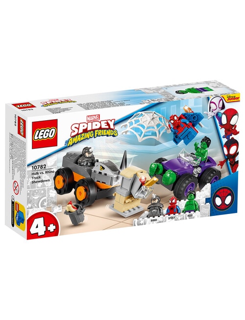 LEGO Superheroes Hulk vs. Rhino Truck Showdown, 10782 product photo View 09 L