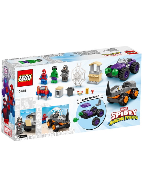 LEGO Superheroes Hulk vs. Rhino Truck Showdown, 10782 product photo View 10 L