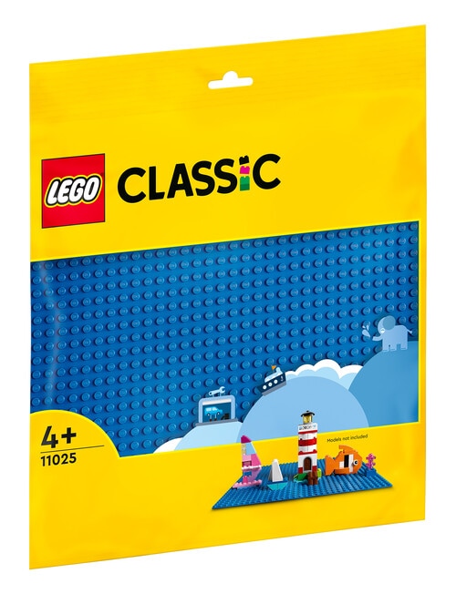 LEGO Classic Blue Baseplate, 11025 product photo View 08 L
