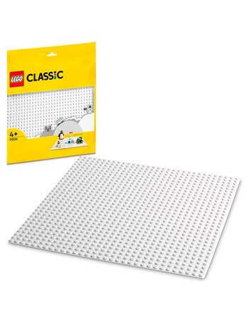 LEGO Classic White Baseplate, 11026 product photo