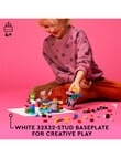 LEGO Classic White Baseplate, 11026 product photo View 03 S