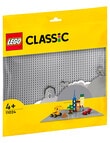 LEGO Classic Gray Baseplate, 11024 product photo View 08 S