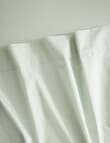 Linen House 375TC Cotton Percale Sheet Set, Sage product photo View 03 S