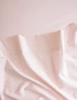 Linen House 375TC Cotton Percale Sheet Set, Rose product photo View 03 S