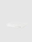 Linen House 250TC Cotton Fitted Sheet, White product photo View 02 S