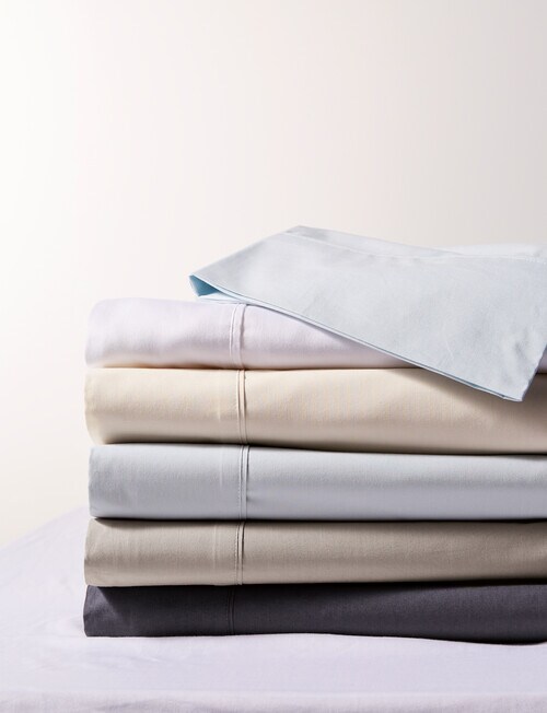 Completo Lenzuola In Percalle Di Cotone 250TC Con Cordonetto Ricamato Tortona Lenzuola Fazzini Atelier 941569